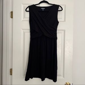 Lands End wrap front dress